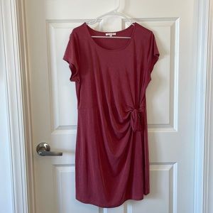 Skies Are Blue Red Casual Dress